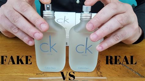 calvin klein perfume original vs fake